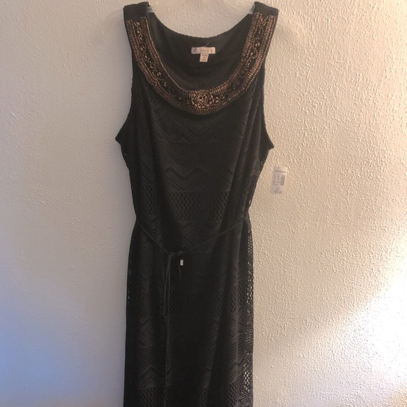 Long Black 18w Dress - Picture 1 of 4